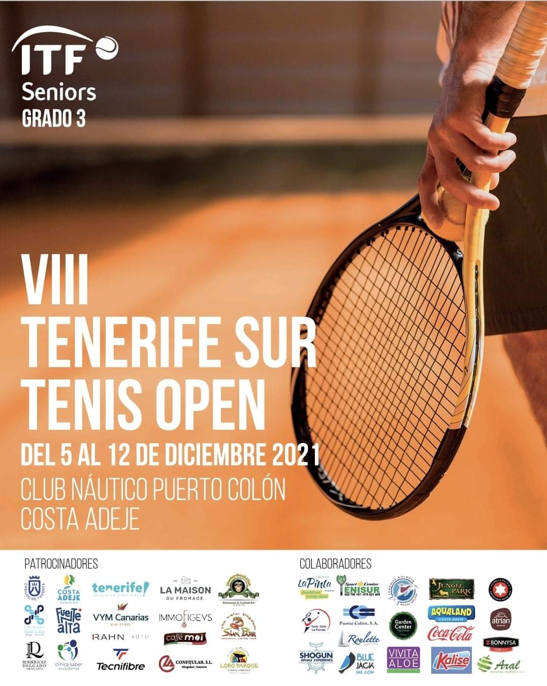 Cartel 2021 VIII Costa Adeje Tennis Open