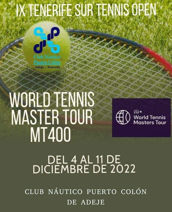 Cartel 2022 IX Costa Adeje Tennis Open